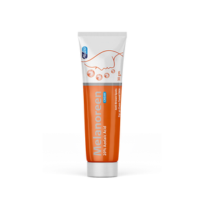 Tube of Melanoreen cream on a white background