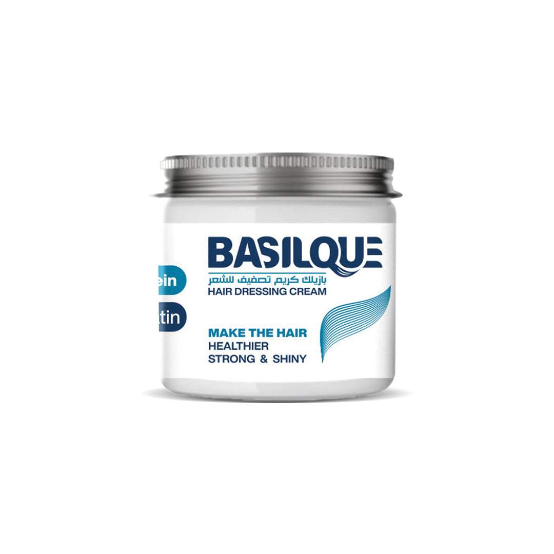 what is dressing cream for hair Basilque hair dressing cream with Argan , 300 ml