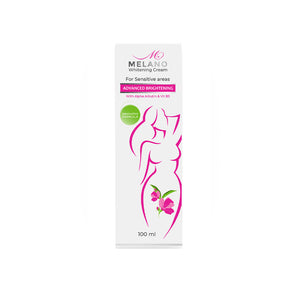 Melano Whitening Cream packaging on a white background