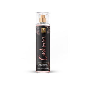 Cashmere body splash 250ml
bottle with black label on a white background