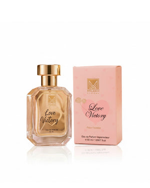 Melano Love Victory Eau de Parfum – 50 ml (bottle and package)