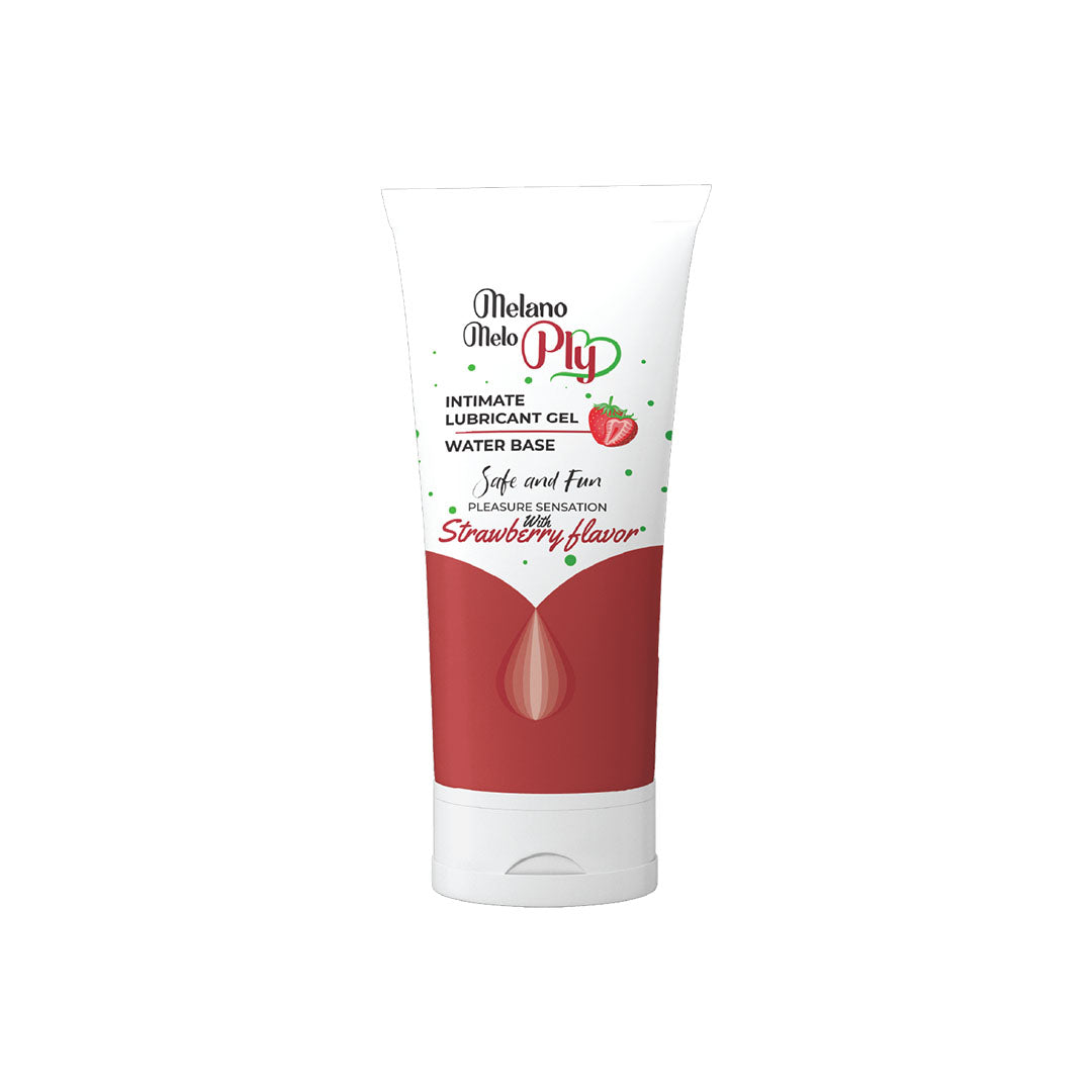Melano melo ply intimate lubricant gel - Strawberry Flavor