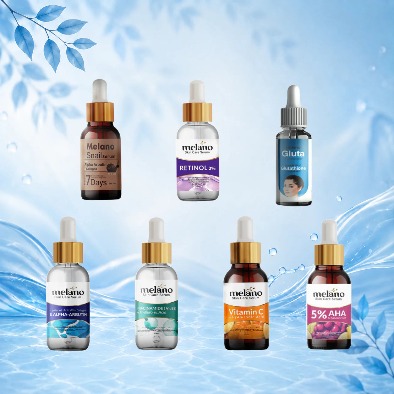 melano face serum guide