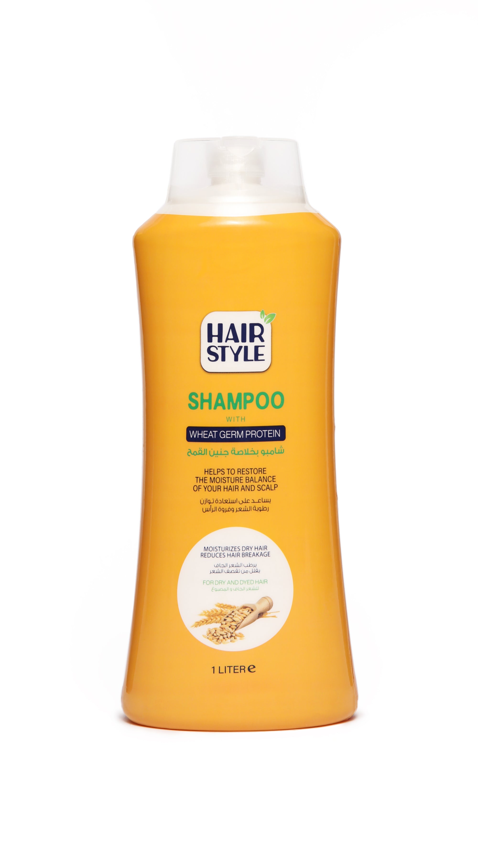 Hairstyle shampoo with wheat germ extract , 1000 ml