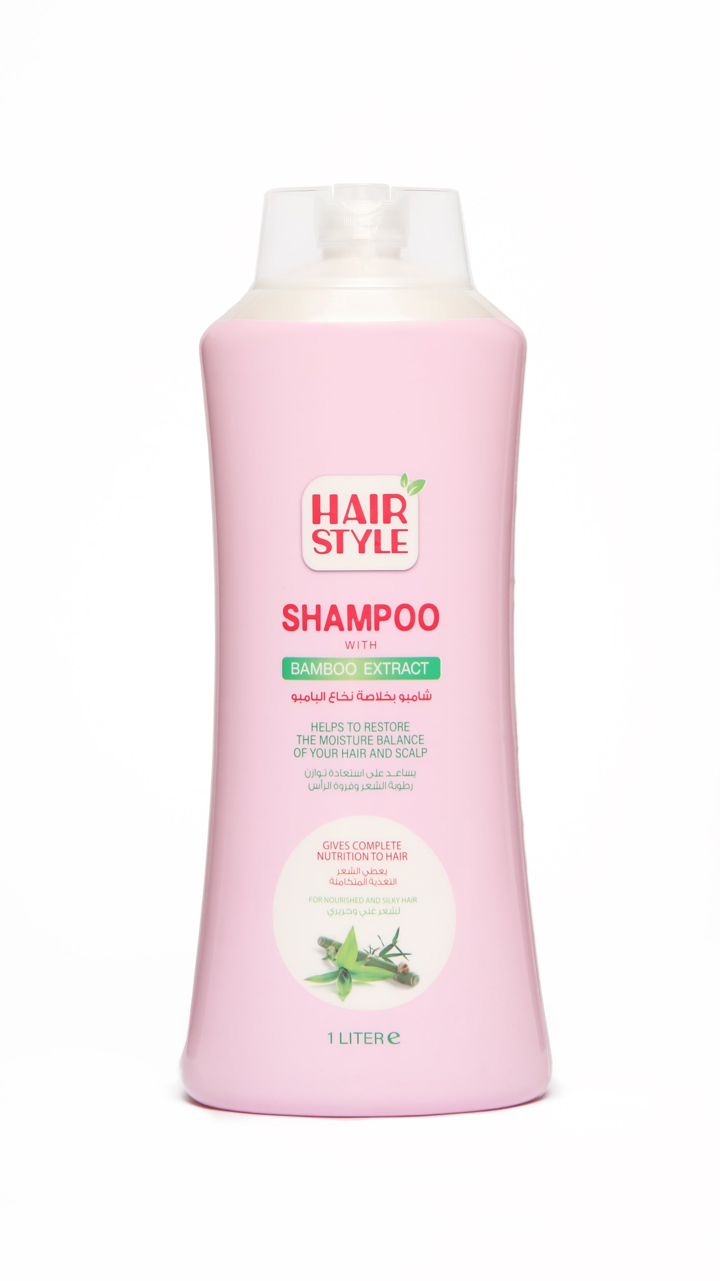 Hairstyle shampoo with bamboo extract , 1000 ml