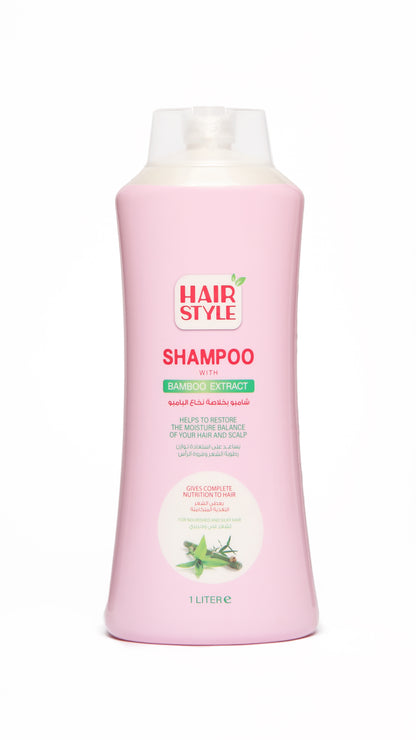 Hairstyle shampoo with bamboo extract , 1000 ml