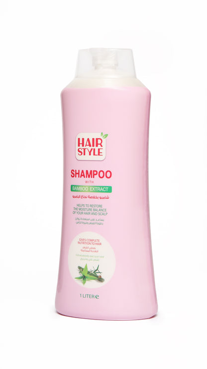 Hairstyle shampoo with bamboo extract , 1000 ml