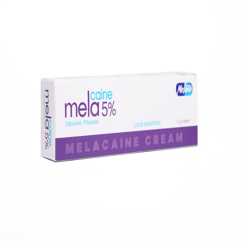 Melacaine topical anesthetic cream