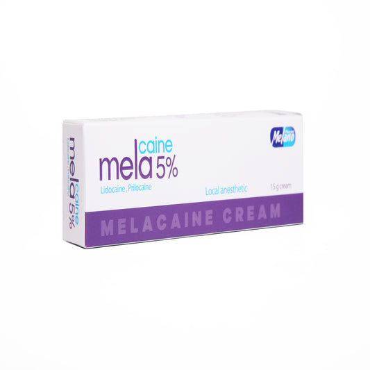 Melacaine topical anesthetic cream