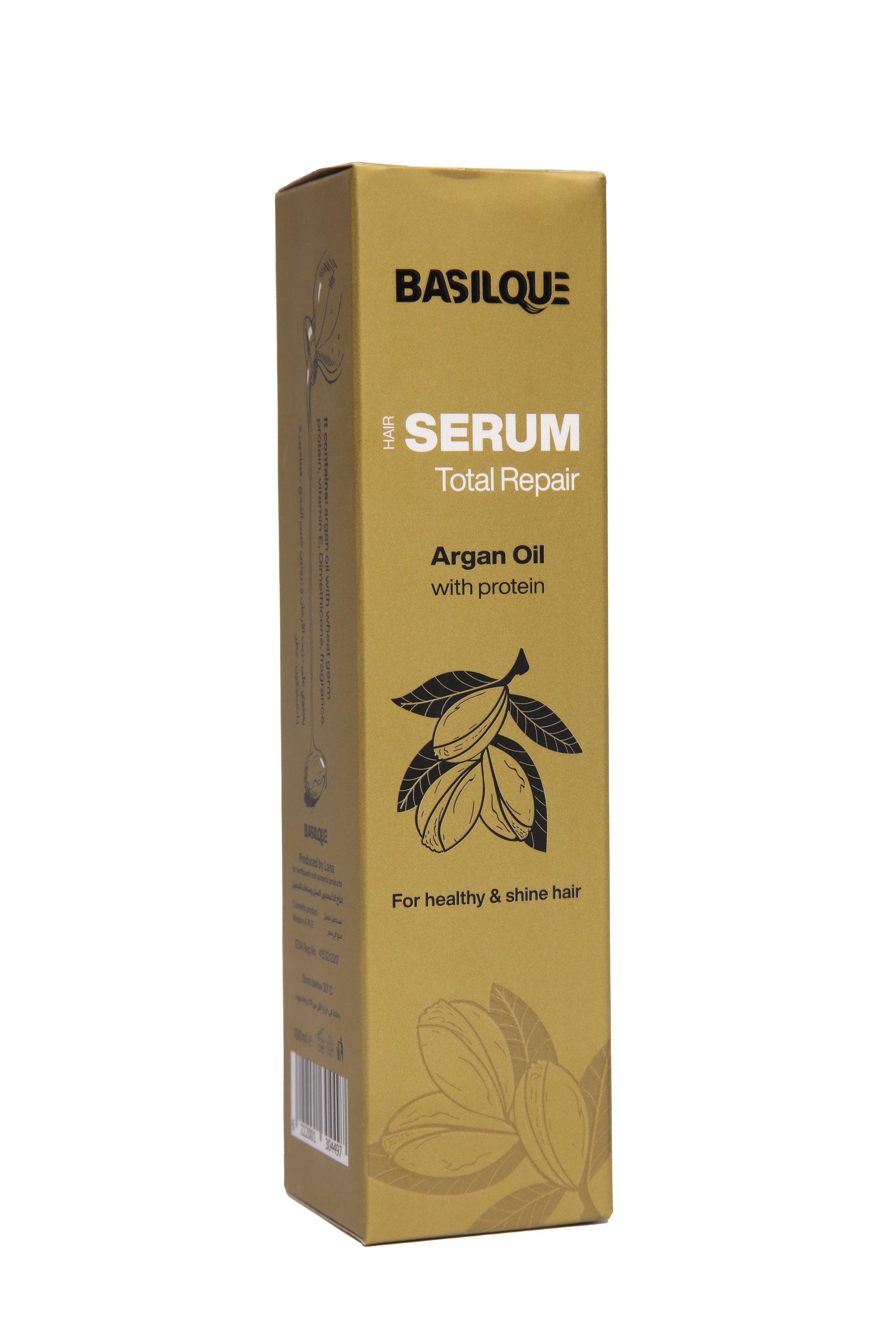 Basilque hair serum with argan oil and protein, 100 ml
