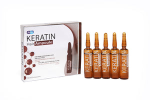 melano keratin hair ampoules
