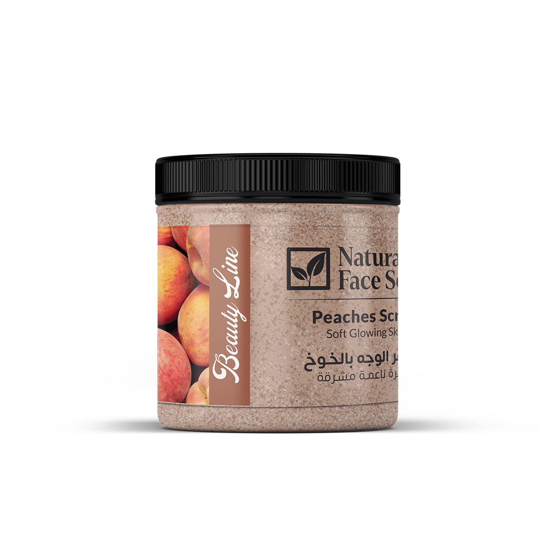Beauty Line Peach Scrub – Face & Body (500 ml)