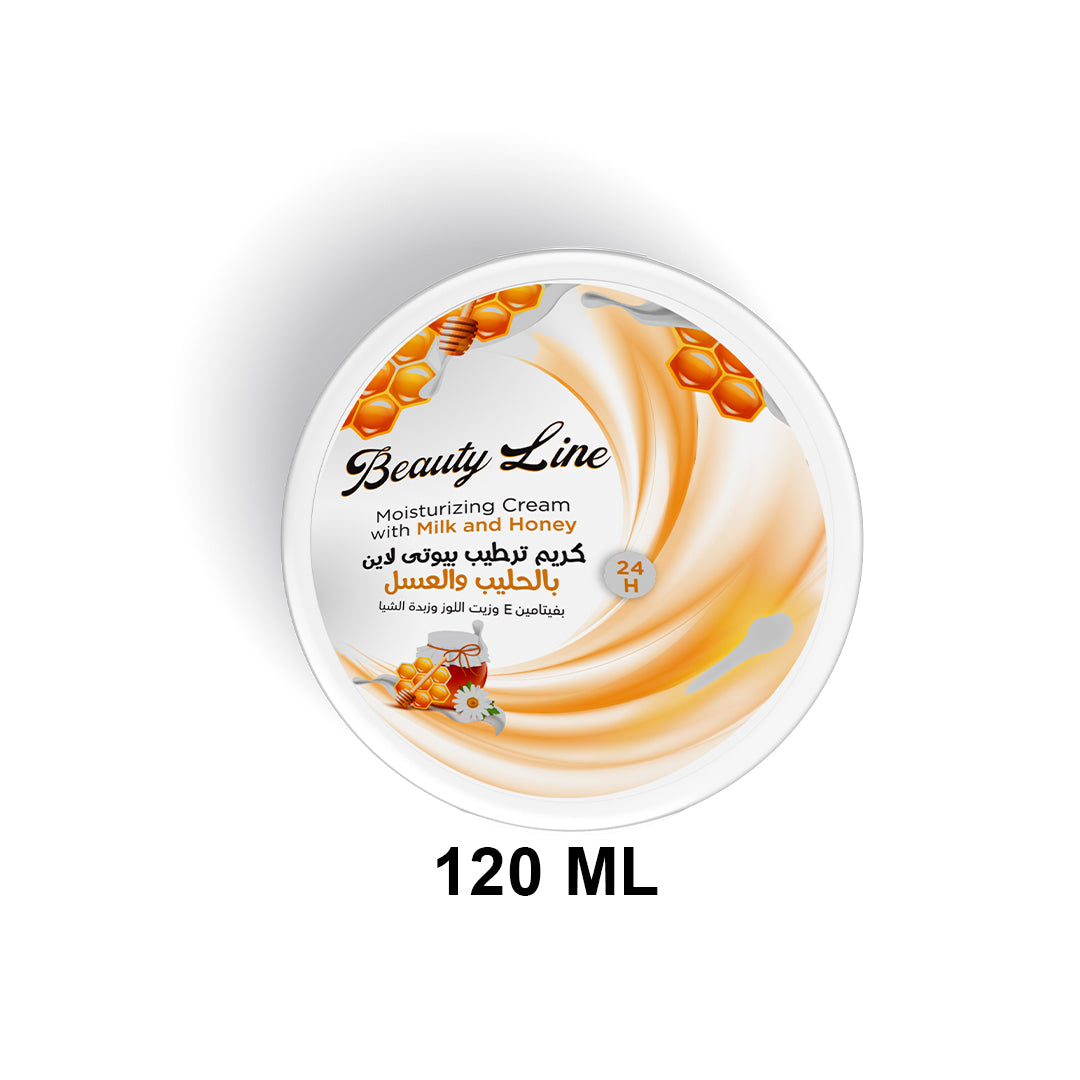 Beauty Line Honey & Milk Skin Cream – 120 g