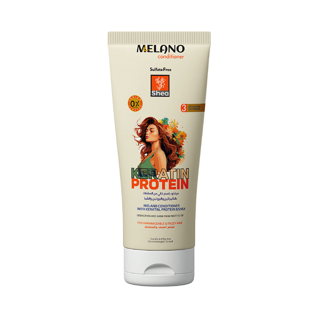 Melano Keratin & Shea Protein Hair Conditioner – 0%