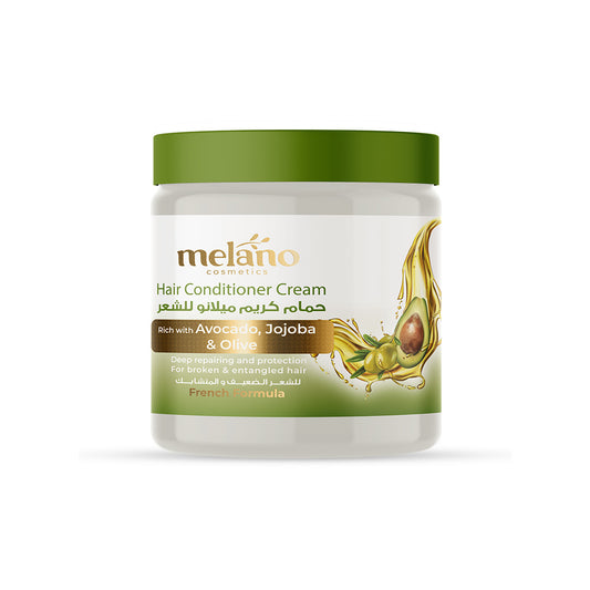 Melano hair conditioner with avocado, jojoba oil