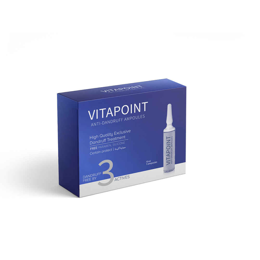 Vitapoint anti dandruff ampoules, 5 ? 10 ml