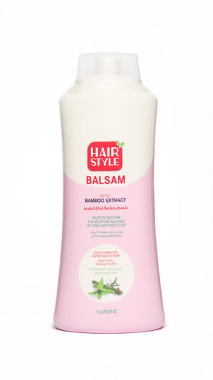 Hairstyle balsam with bamboo extract