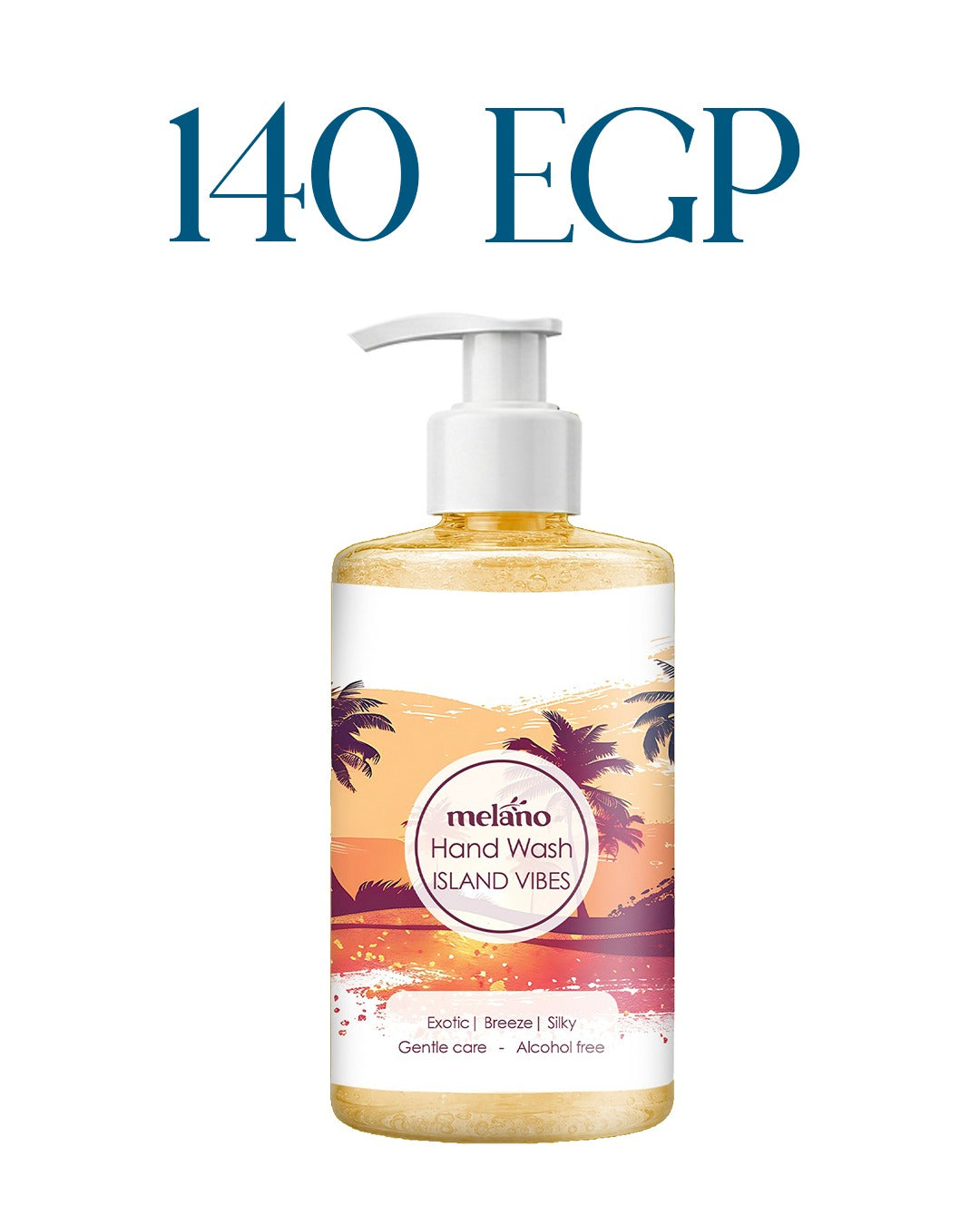 Melano Island Vibes Hand Wash  on a white background