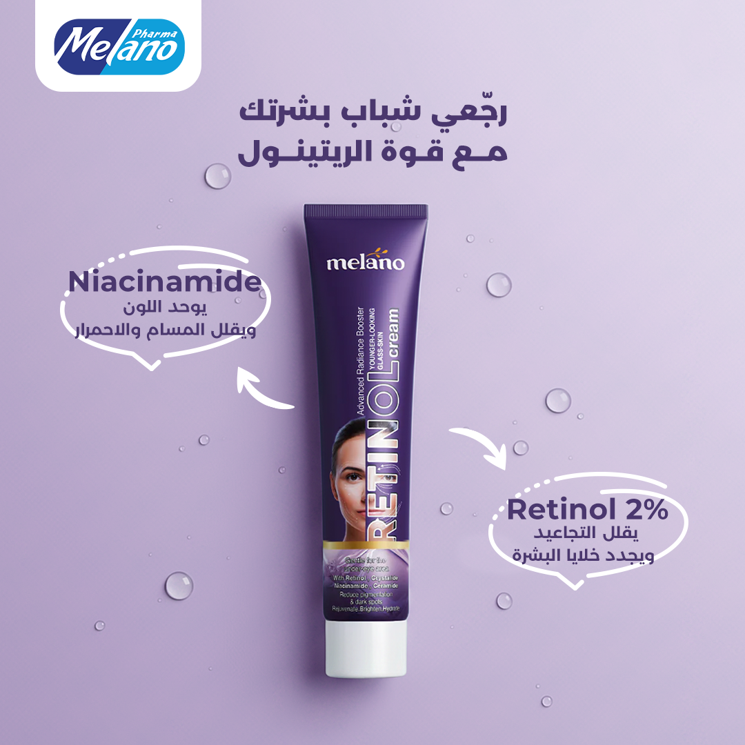 Melano Retinol 2% Cream – Advanced Anti-Wrinkle Formula 30 ml