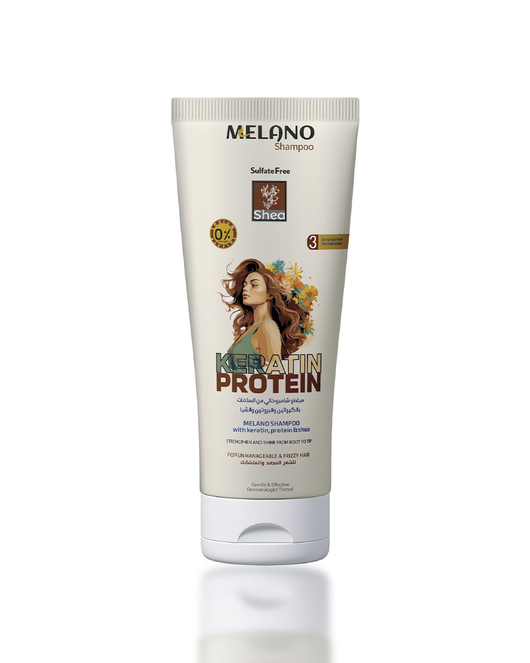 Melano Keratin Protein haircare – Sulfate Free Shampoo