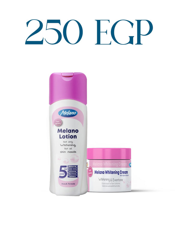 Melano Whitening Set – Lotion & Cream
