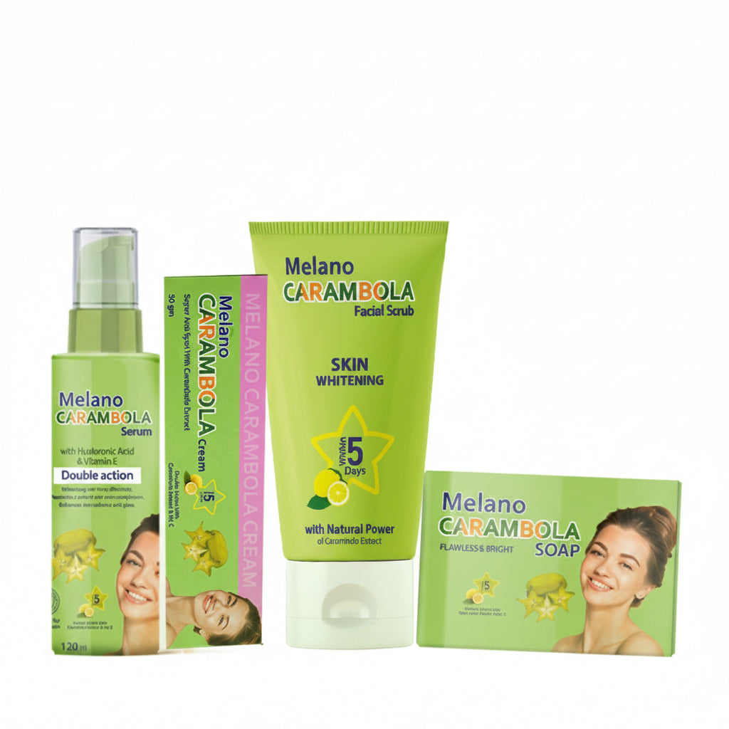 Melano Carambola Brightening Skincare Set
