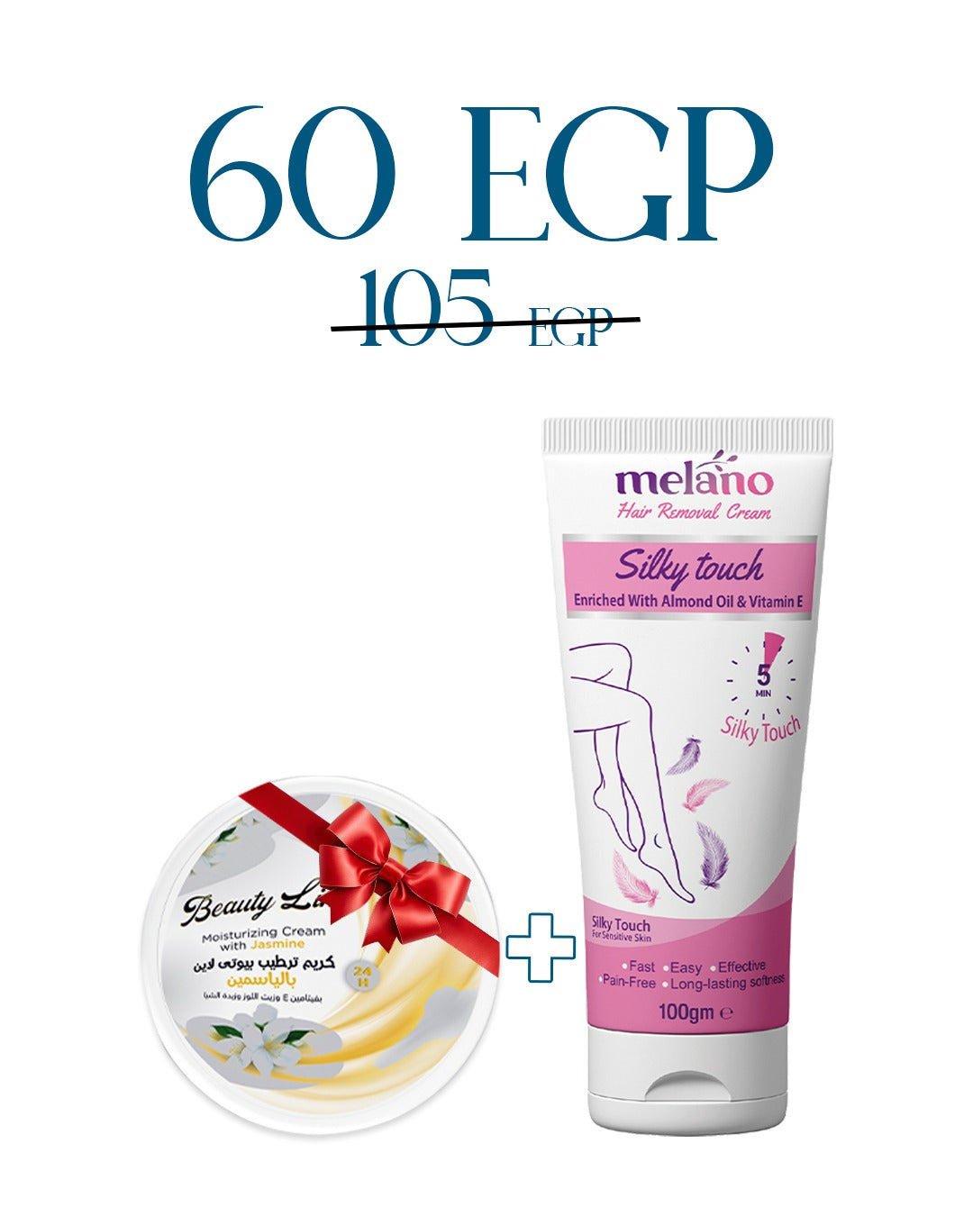 Melano Hair Removal Cream + Beauty Line