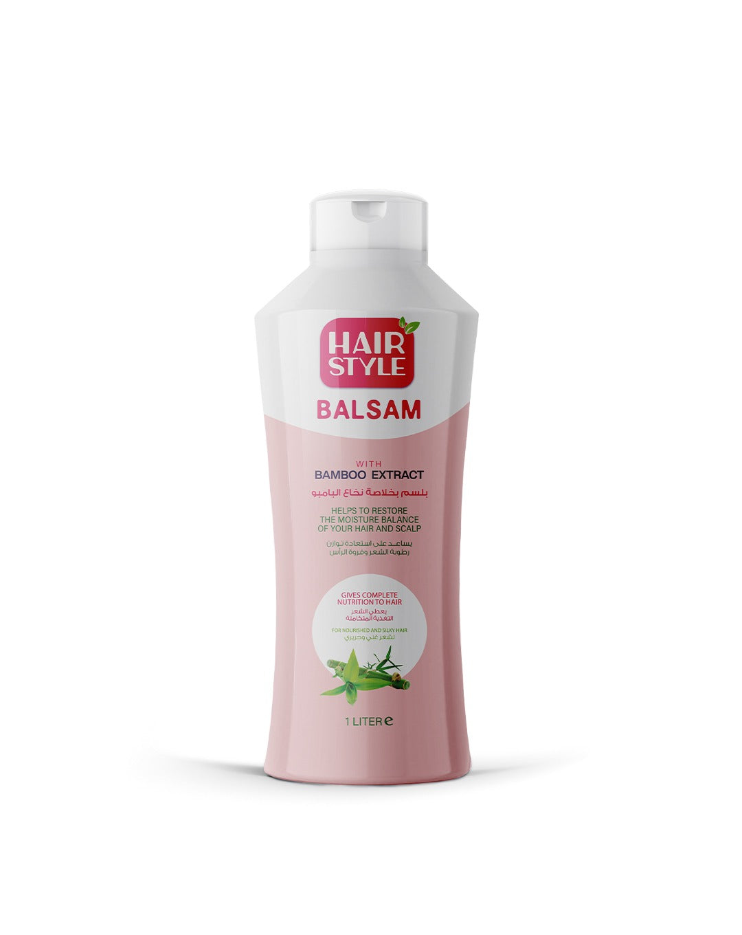 Hairstyle balsam with bamboo extract, 1000 ml