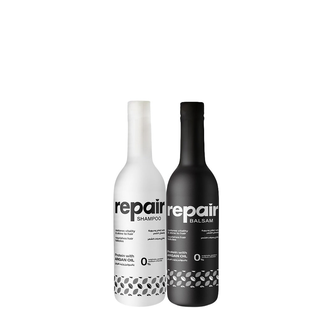 Basilque Repair Zero sulfate shampoo and balsam,  (500 ml)