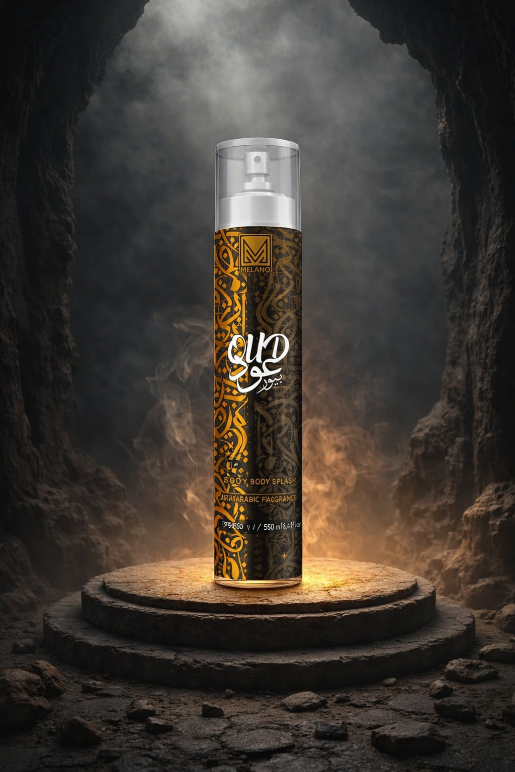 Melano Body Splash – Pure Oud (250ml)