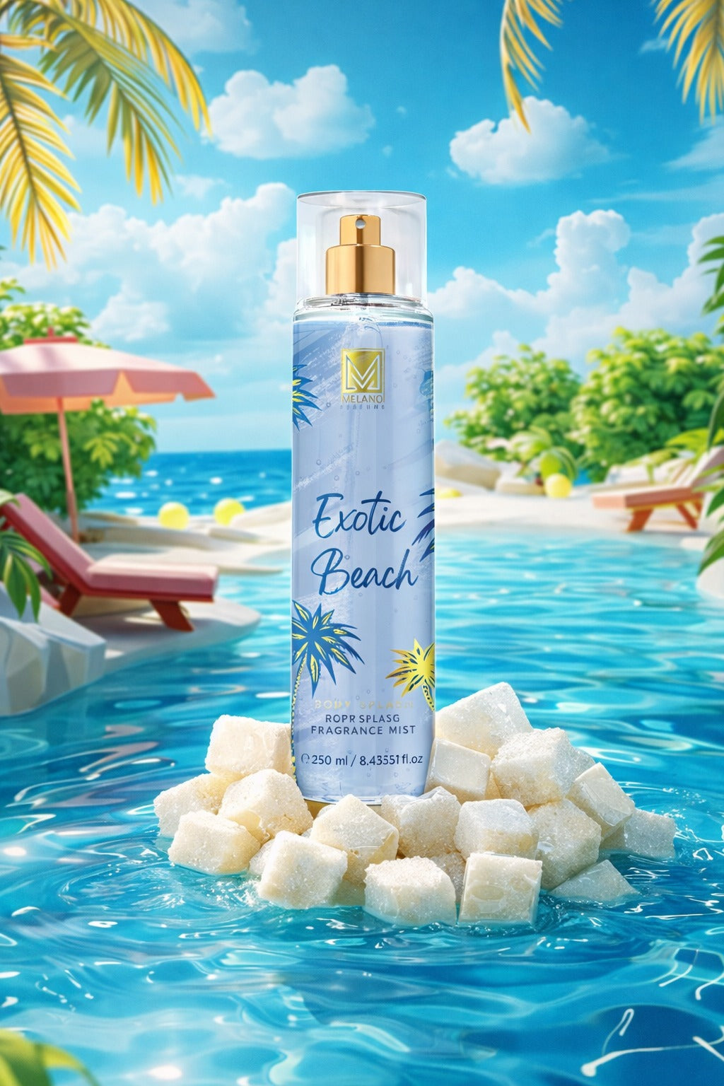 Exotic Beach Melano Body Splash