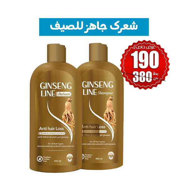 Melano Ginseng Anti-Hair Loss Set shampoo+ balsam