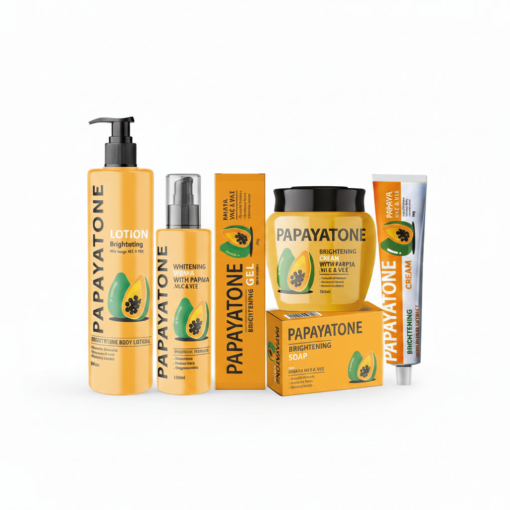 Papayatone Brightening & Nourishing Skincare Set