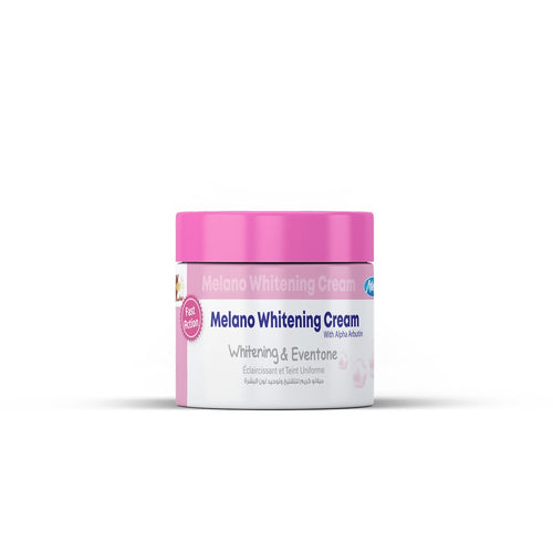 Melano Whitening cream with Alpha Arbutin jar