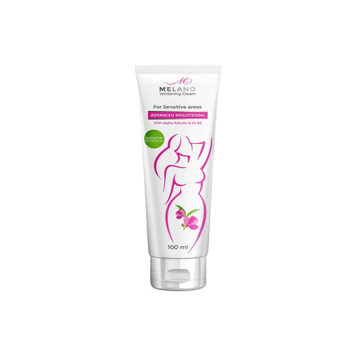 Melano Whitening Cream 100g Tube for sensitive areas