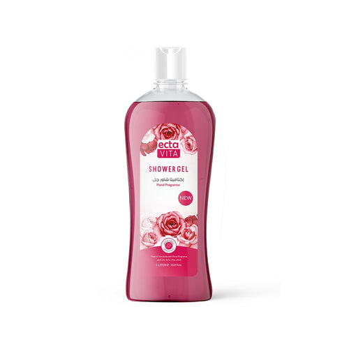 ectavita Flower shower gel 1000 ml