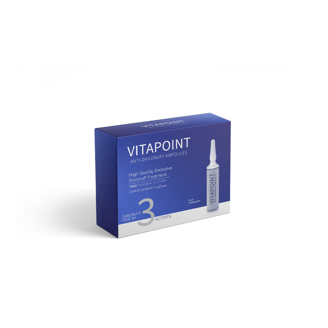 Vitapoint anti dandruff ampoules, 5 ? 10 ml
