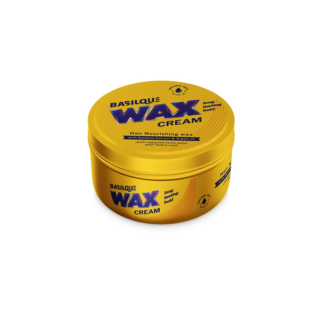 Basilque Hair Wax Cream with Bamboo & Argan - 100 g