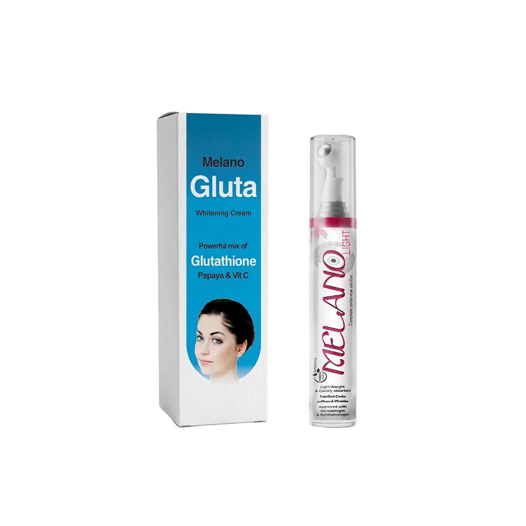 Melano Eye Light & Gluta Cream Bundle