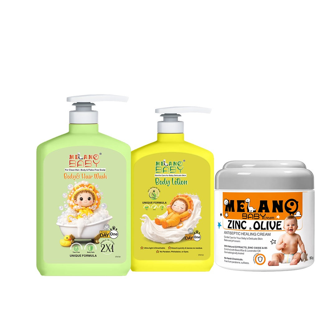 *Melano Baby Care Bundle – Complete Daily Care from Day One*