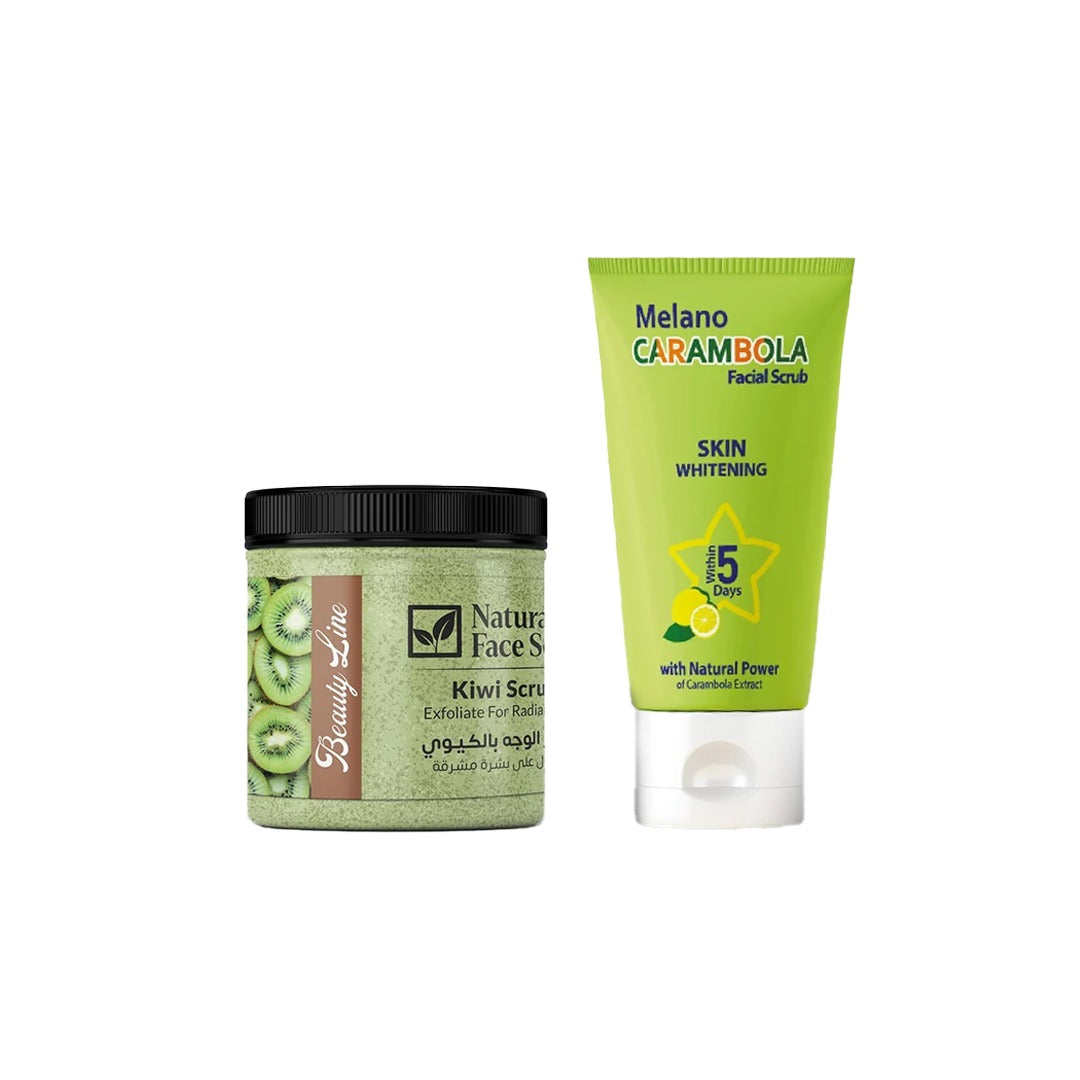 Melano Carambola Facial Scrub with Kiwi Natural Scrub