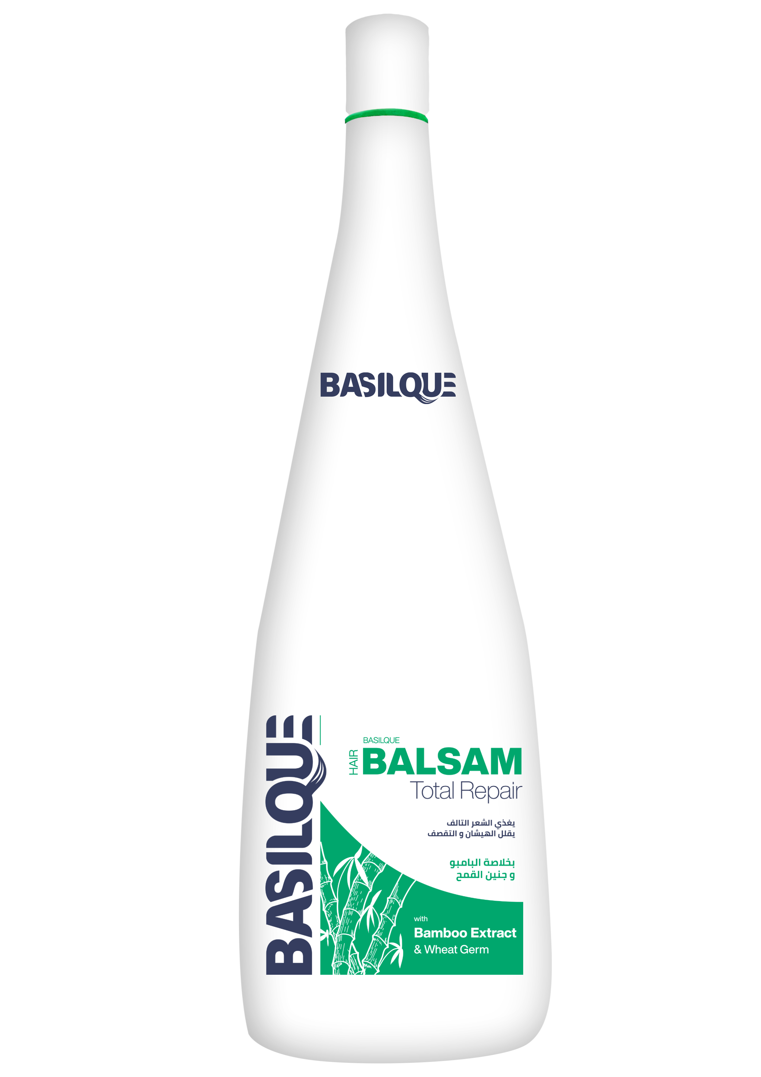 Basilque balsam with bamboo extract and wheat germ, 500 ml