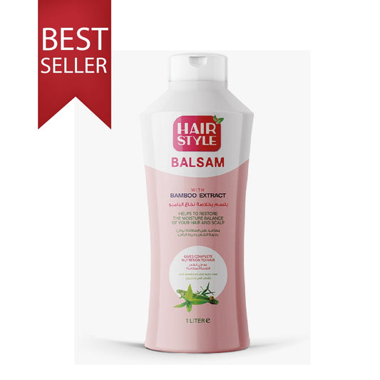 Hairstyle balsam with bamboo extract, 1000 ml