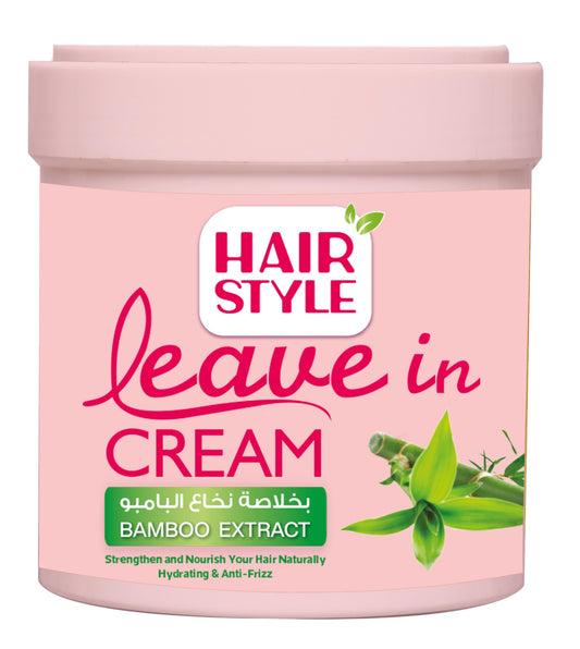 Hairstyle Leave in cream with Bamboo