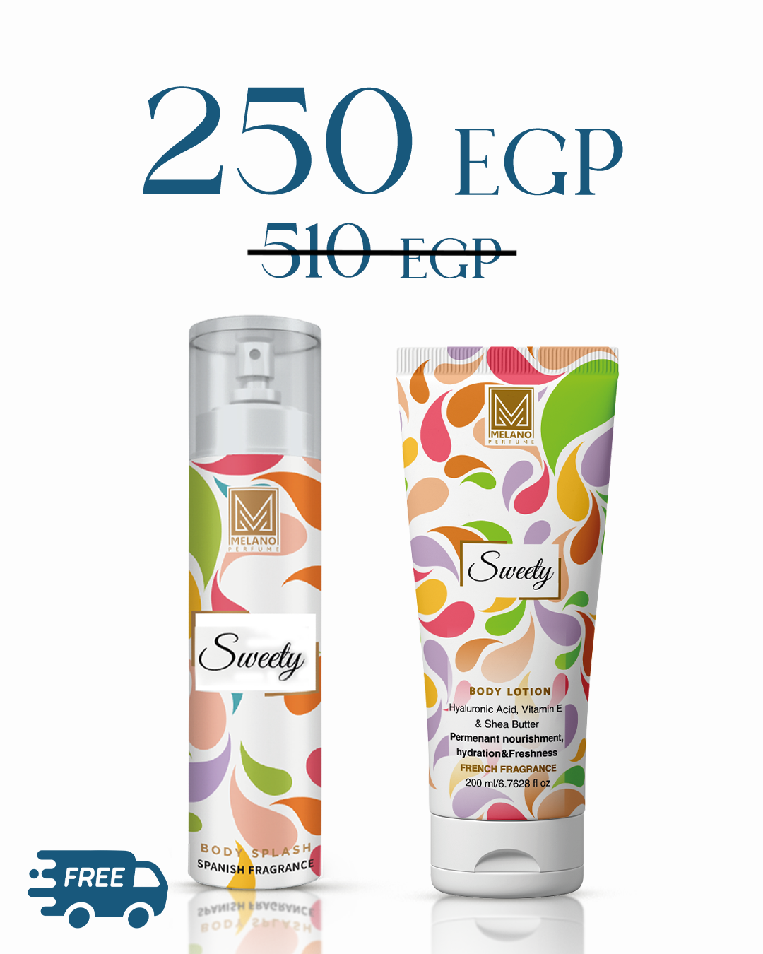 Sweety set (Body Lotion +Body Splash)